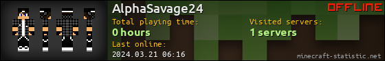 AlphaSavage24 userbar 560x90