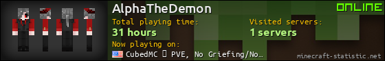 AlphaTheDemon userbar 560x90