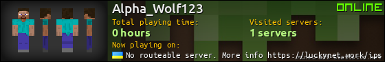 Alpha_Wolf123 userbar 560x90