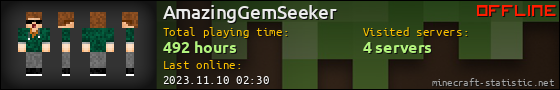 AmazingGemSeeker userbar 560x90