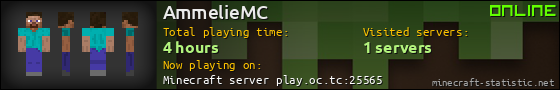 AmmelieMC userbar 560x90