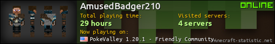 AmusedBadger210 userbar 560x90