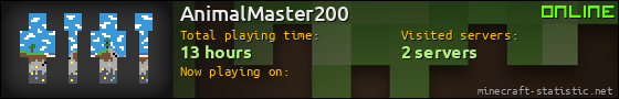 AnimalMaster200 userbar 560x90