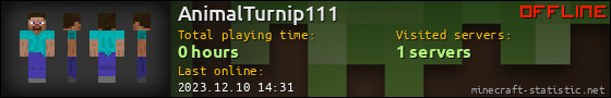 AnimalTurnip111 userbar 560x90