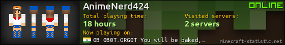 AnimeNerd424 userbar 560x90
