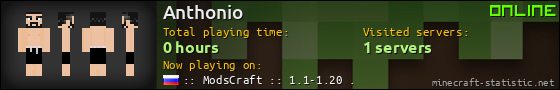 Anthonio userbar 560x90