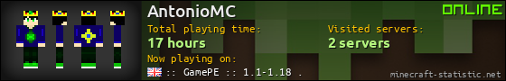 AntonioMC userbar 560x90