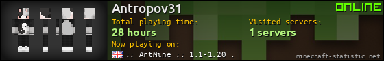 Antropov31 userbar 560x90