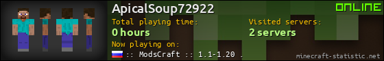 ApicalSoup72922 userbar 560x90