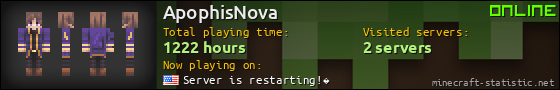 ApophisNova userbar 560x90