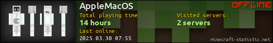 AppleMacOS userbar 560x90