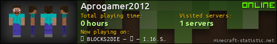 Aprogamer2012 userbar 560x90