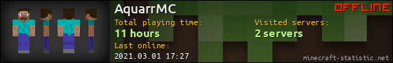 AquarrMC userbar 560x90
