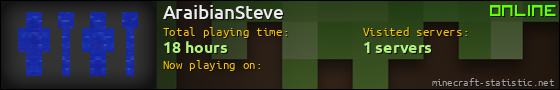 AraibianSteve userbar 560x90