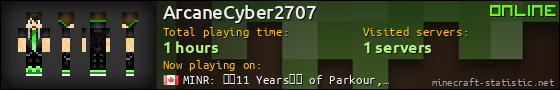 ArcaneCyber2707 userbar 560x90