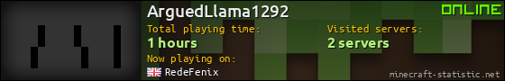 ArguedLlama1292 userbar 560x90