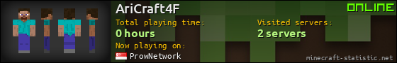 AriCraft4F userbar 560x90