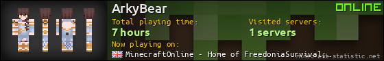 ArkyBear userbar 560x90