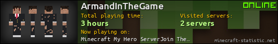 ArmandInTheGame userbar 560x90