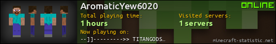 AromaticYew6020 userbar 560x90