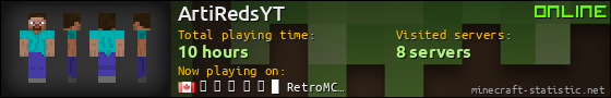 ArtiRedsYT userbar 560x90