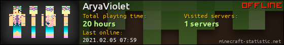 AryaViolet userbar 560x90