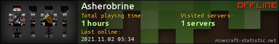 Asherobrine userbar 560x90