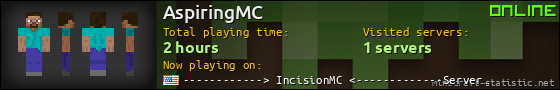 AspiringMC userbar 560x90