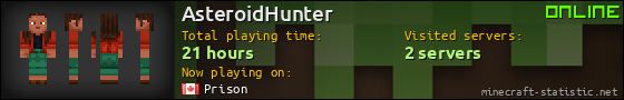 AsteroidHunter userbar 560x90