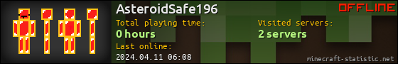 AsteroidSafe196 userbar 560x90