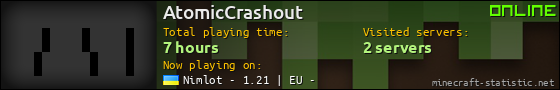 AtomicCrashout userbar 560x90