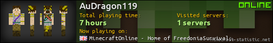 AuDragon119 userbar 560x90