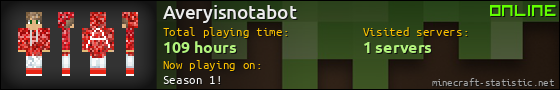 Averyisnotabot userbar 560x90