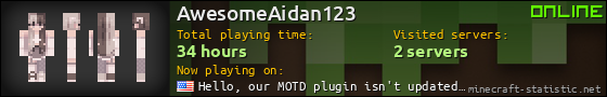 AwesomeAidan123 userbar 560x90