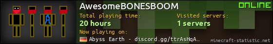 AwesomeBONESBOOM userbar 560x90