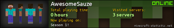 AwesomeSauze userbar 560x90