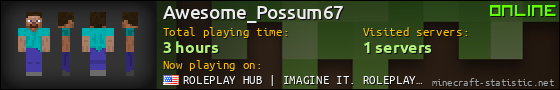 Awesome_Possum67 userbar 560x90