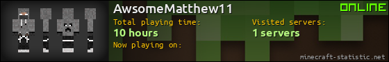 AwsomeMatthew11 userbar 560x90