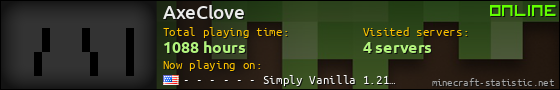 AxeClove userbar 560x90