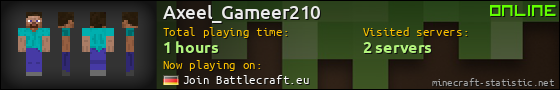 Axeel_Gameer210 userbar 560x90