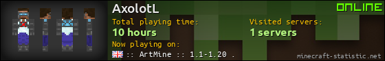 AxolotL userbar 560x90