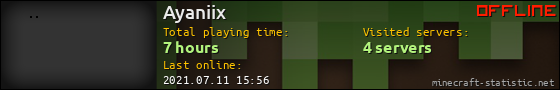 Ayaniix userbar 560x90
