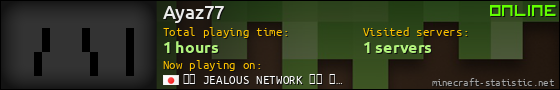 Ayaz77 userbar 560x90