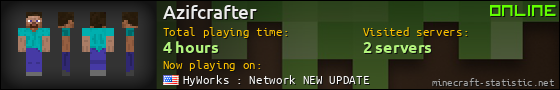 Azifcrafter userbar 560x90