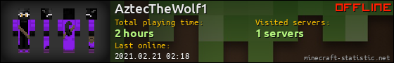 AztecTheWolf1 userbar 560x90