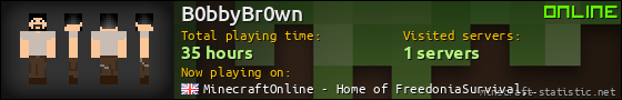 B0bbyBr0wn userbar 560x90