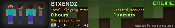 B1XENOZ userbar 560x90