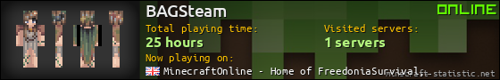 BAGSteam userbar 560x90