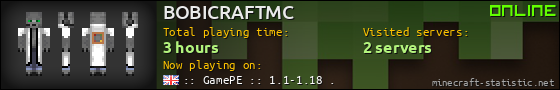 BOBICRAFTMC userbar 560x90