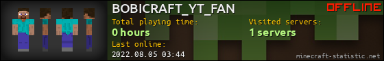 BOBICRAFT_YT_FAN userbar 560x90